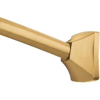 Shop Excell Bronze Curved 72 Inch Shower Rod Free